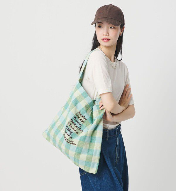 BEAUTY&YOUTH UNITED ARROWS「【別注】＜beej＞チェック 2WAY ワンショルダーバッグ」|トートバッグ|