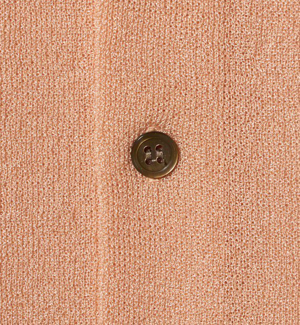 BEAUTY&YOUTH UNITED ARROWS「ミラノリブ ショートスリーブ シャツカーディガン ウォッシャブル」|カーディガン|