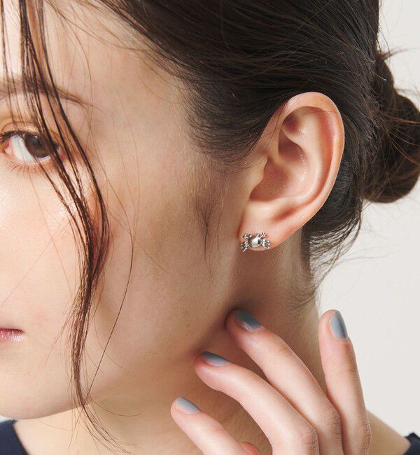 BEAUTY&YOUTH UNITED ARROWS「＜SOAC＞Crab ピアス」|ピアス|SILVER