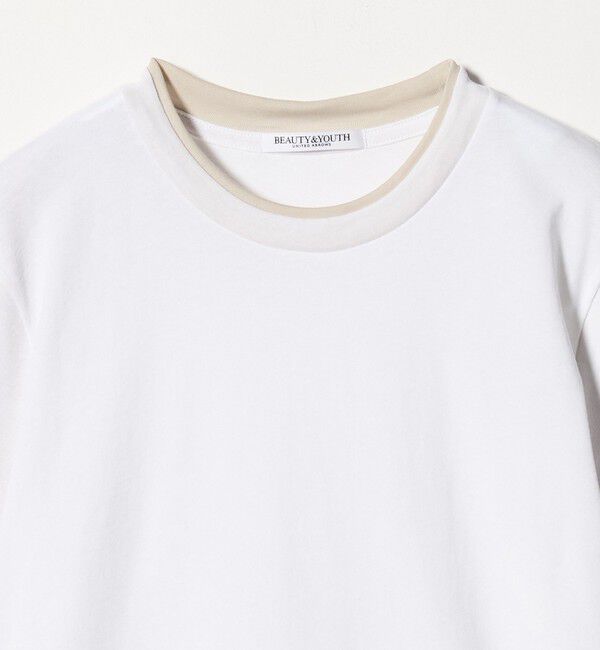 BEAUTY&YOUTH UNITED ARROWS「コットン レイヤード クルーネックTシャツ」|Tシャツ・カットソー|