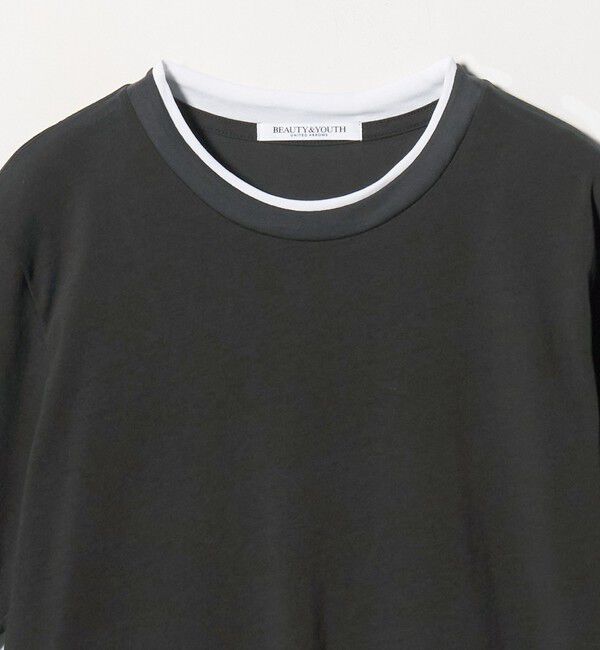BEAUTY&YOUTH UNITED ARROWS「コットン レイヤード クルーネックTシャツ」|Tシャツ・カットソー|