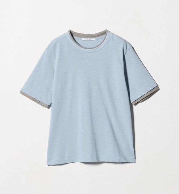 BEAUTY&YOUTH UNITED ARROWS「コットン レイヤード クルーネックTシャツ」|Tシャツ・カットソー|