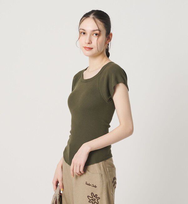 BEAUTY&YOUTH UNITED ARROWS「【別注】＜PALM＞バックオープン トップス」|Tシャツ・カットソー|