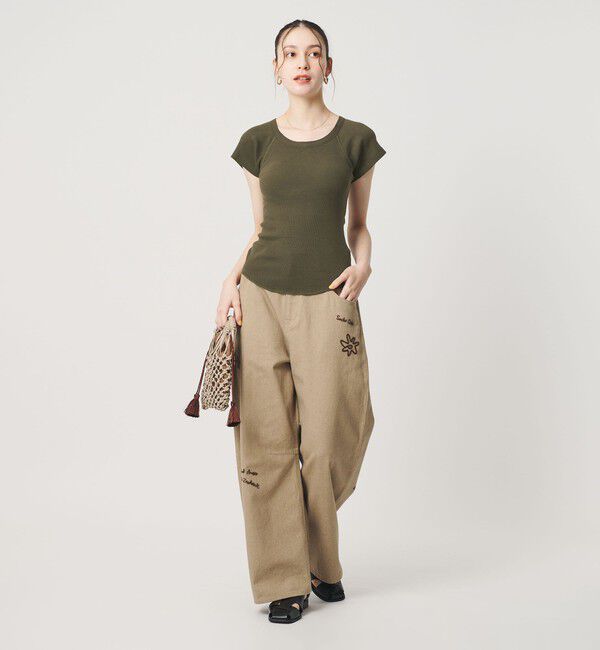 BEAUTY&YOUTH UNITED ARROWS「【別注】＜PALM＞バックオープン トップス」|Tシャツ・カットソー|