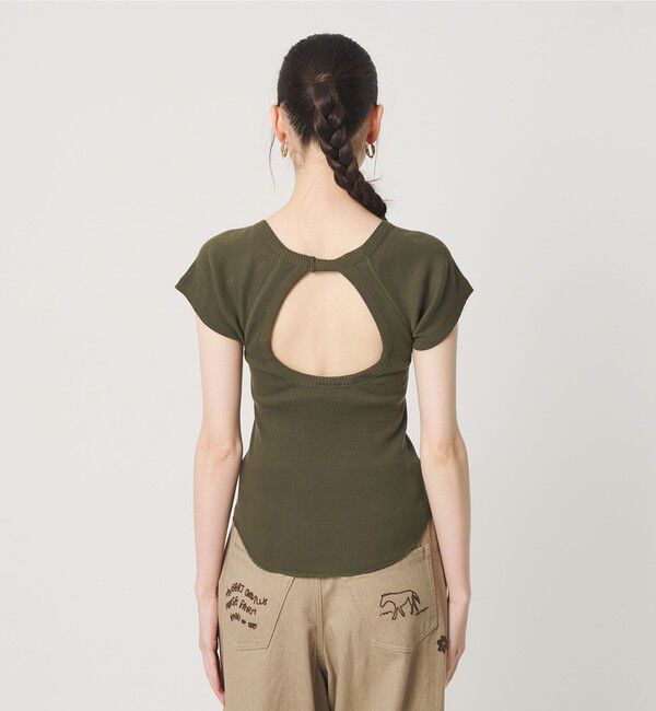 BEAUTY&YOUTH UNITED ARROWS「【別注】＜PALM＞バックオープン トップス」|Tシャツ・カットソー|