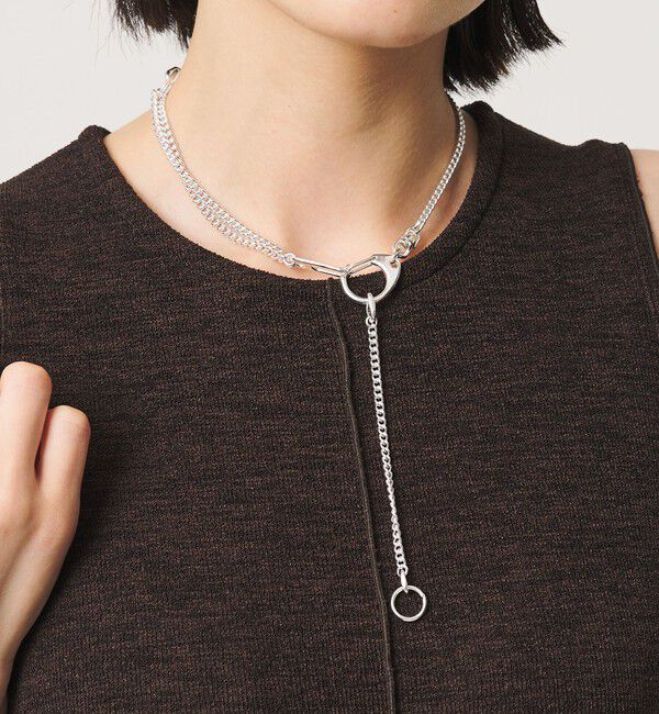 BEAUTY&YOUTH UNITED ARROWS「＜Soierie＞Key motif ネックレス」|ネックレス|