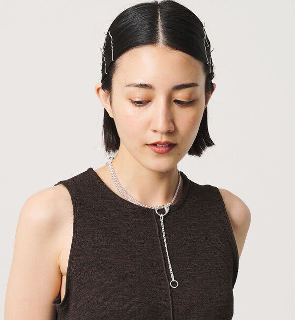 BEAUTY&YOUTH UNITED ARROWS「＜Soierie＞Key motif ネックレス」|ネックレス|