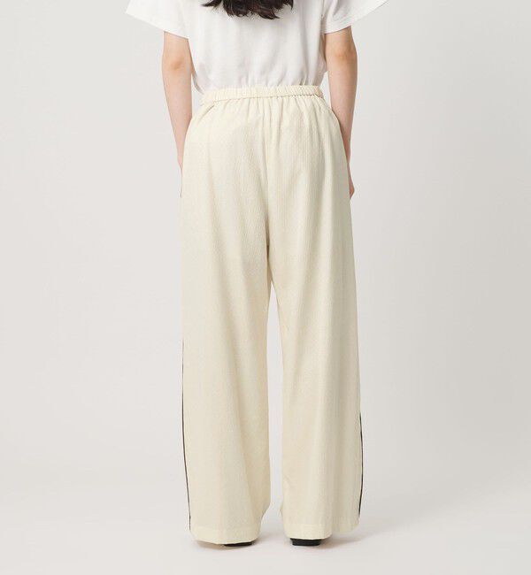 BEAUTY&YOUTH UNITED ARROWS「ドット パイピング ワイド イージーパンツ ウォッシャブル/ライナー」|その他|