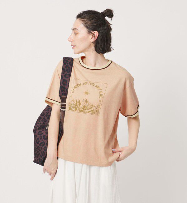 BEAUTY&YOUTH UNITED ARROWS「【別注】＜RUSSELL ATHLETIC＞リンガー Tシャツ」|Tシャツ・カットソー|