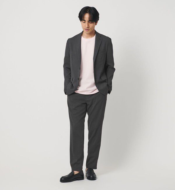 BEAUTY&YOUTH UNITED ARROWS「東レ/TORAY COOL-TEX テーパード パンツ NO.3 ウォッシャブル 接触冷感 吸水速乾 ストレッチ セットアップ」|チノ|