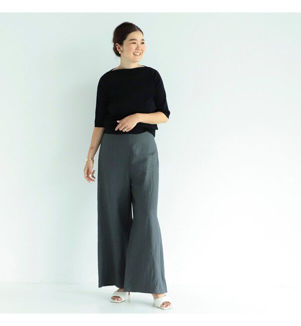 Demi-Luxe BEAMS 「シンプル ボートネック ニット .M」|ニット・セーター|