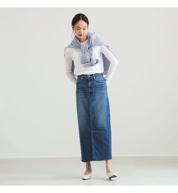 Demi-Luxe BEAMS 「【別注】upper hights / THE HERENA デニムスカート」|スカート|