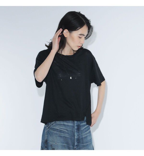 BEAMSBOY「ベルギー リネン ショートスリーブ＜イージーケア＞」|Tシャツ・カットソー|