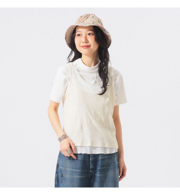 BEAMSBOY「レイヤード タンクトップ」|Tシャツ・カットソー|IVORY