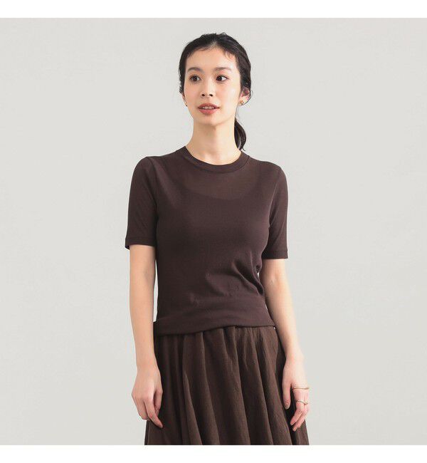Demi-Luxe BEAMS 「AK+1 / シアー Tシャツ」|Tシャツ・カットソー|