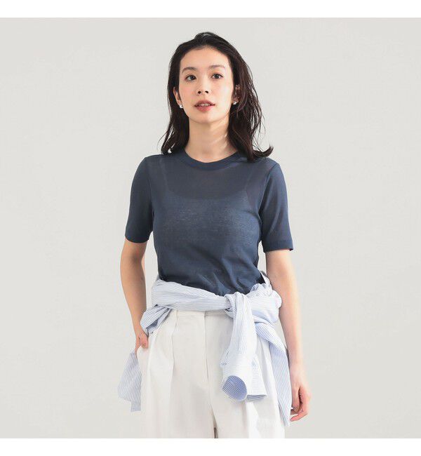 Demi-Luxe BEAMS 「AK+1 / シアー Tシャツ」|Tシャツ・カットソー|