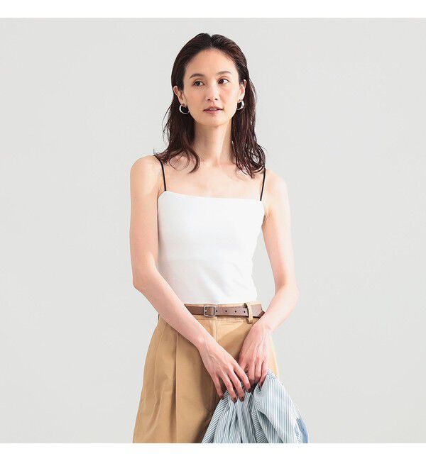 Demi-Luxe BEAMS 「【接触冷感】レーヨン 天竺 カップ付きキャミソール」|Tシャツ・カットソー|