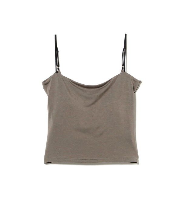 Demi-Luxe BEAMS 「【接触冷感】レーヨン 天竺 カップ付きキャミソール」|Tシャツ・カットソー|KHAKI