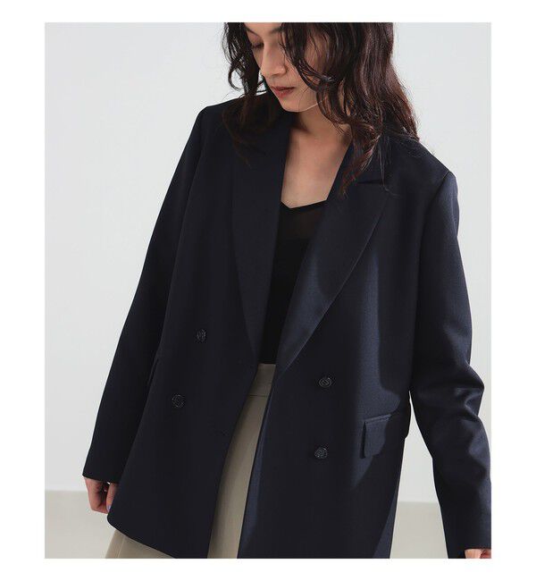 Demi-Luxe BEAMS 「ダブルブレスト ジャケット」|ダッフルコート|