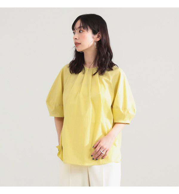 Demi-Luxe BEAMS 「ランタンスリーブ プルオーバー」|シャツ・ブラウス|YELLOW