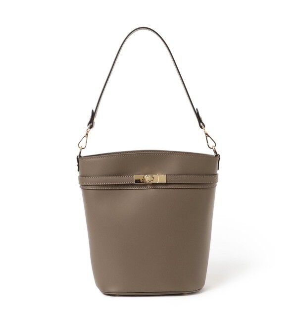 Demi-Luxe BEAMS 「GIANNI NOTARO / クロア付き バケット ショルダーバッグ」|トートバッグ|