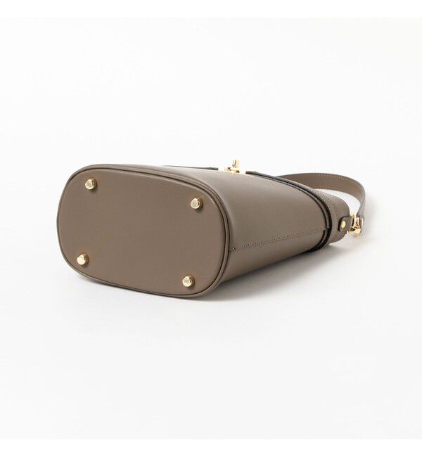 Demi-Luxe BEAMS 「GIANNI NOTARO / クロア付き バケット ショルダーバッグ」|トートバッグ|