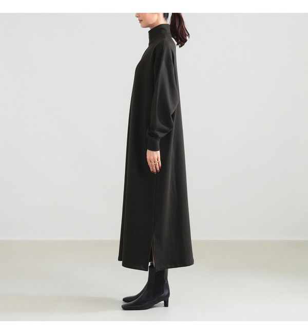Demi-Luxe BEAMS 「【別注】SLOANE / 裏毛 ハーフジップ ワンピース」|ワンピース|