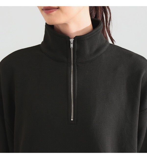 Demi-Luxe BEAMS 「【別注】SLOANE / 裏毛 ハーフジップ ワンピース」|ワンピース|