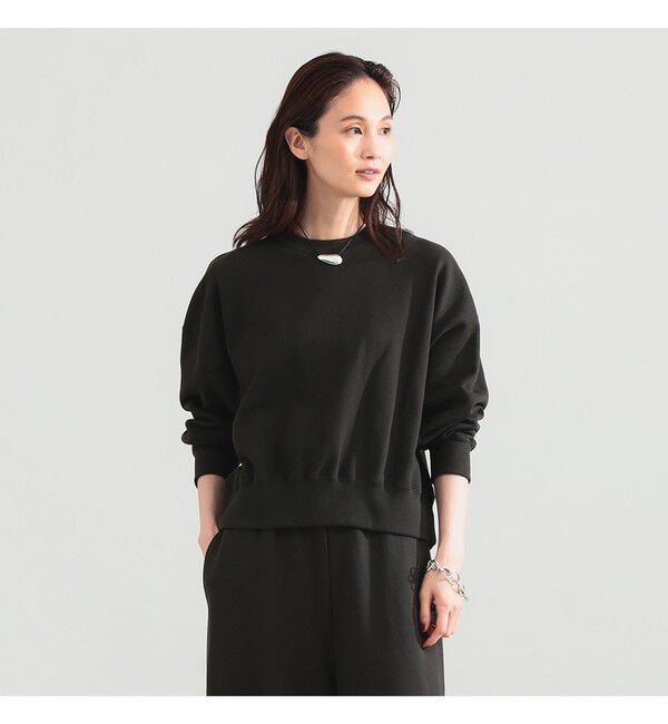 Demi-Luxe BEAMS 「【別注】SLOANE / 裏毛 ショート丈 ロングスリーブ スウェット」|パーカー|