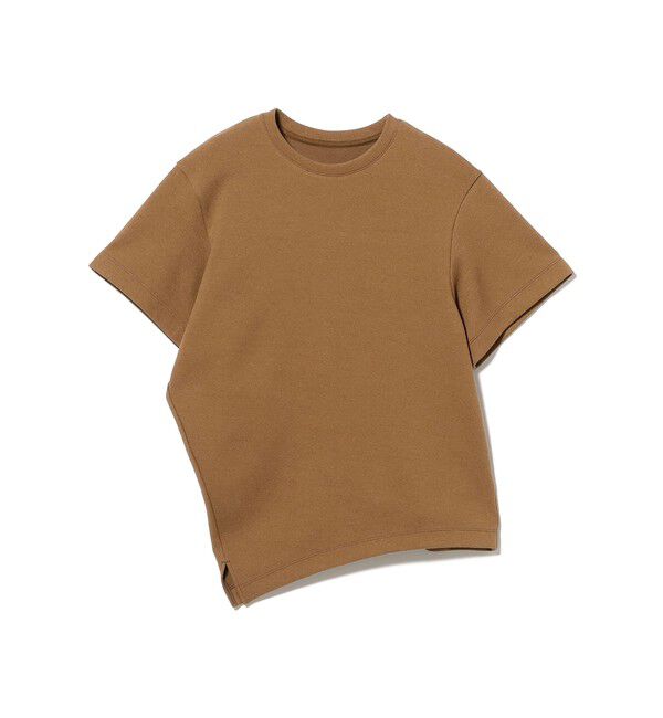 Demi-Luxe BEAMS 「ブークレ アシンメトリーヘム Tシャツ」|Tシャツ・カットソー|