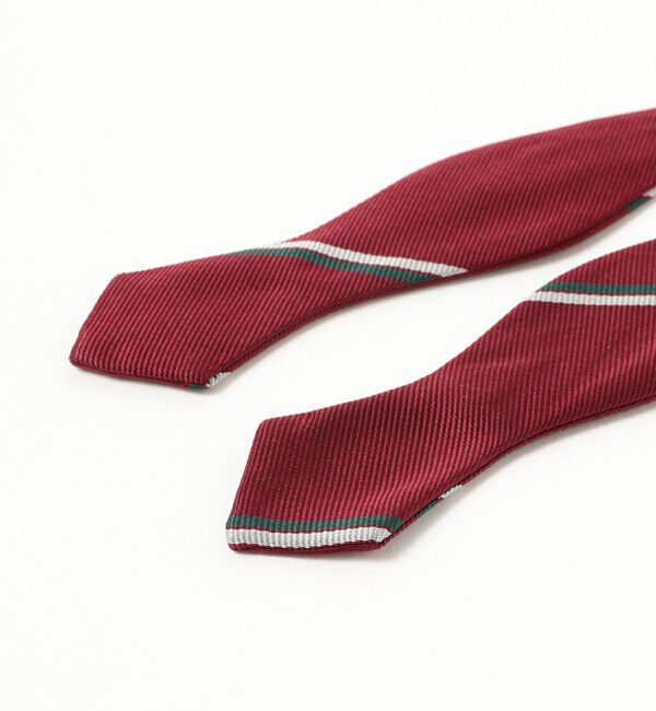 BEAMS PLUS「BEAMS PLUS / Silk Bow Tie Wide Regimental」|ネクタイ・蝶ネクタイ|