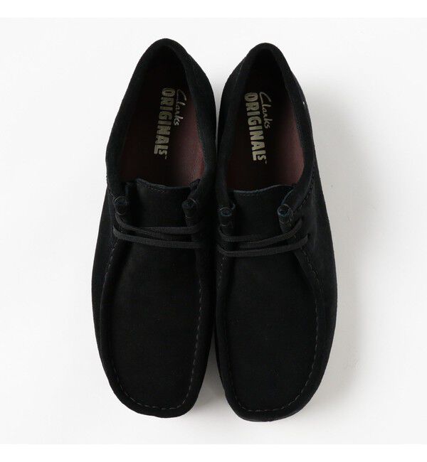 BEAMS「Clarks ORIGINALS / Wallabee GORE-TEX（R） Black Suede」|ショートブーツ|