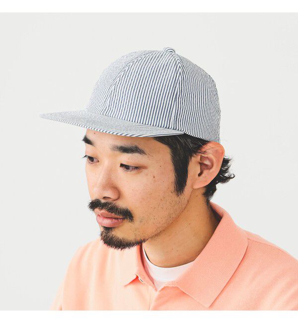 BEAMS PLUS「6 Panel Regimental Strap Sucker」|その他|