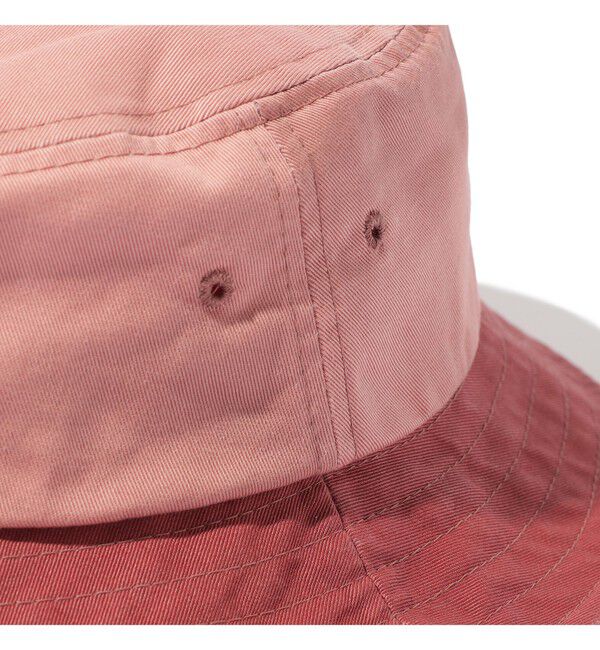 BEAMS PLUS「Long bill Bucket Hat 62 Twill Pigment Gradation Print」|その他|