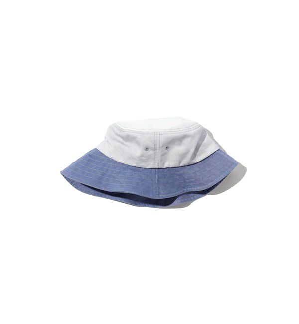 BEAMS PLUS「Long bill Bucket Hat 62 Twill Pigment Gradation Print」|その他|
