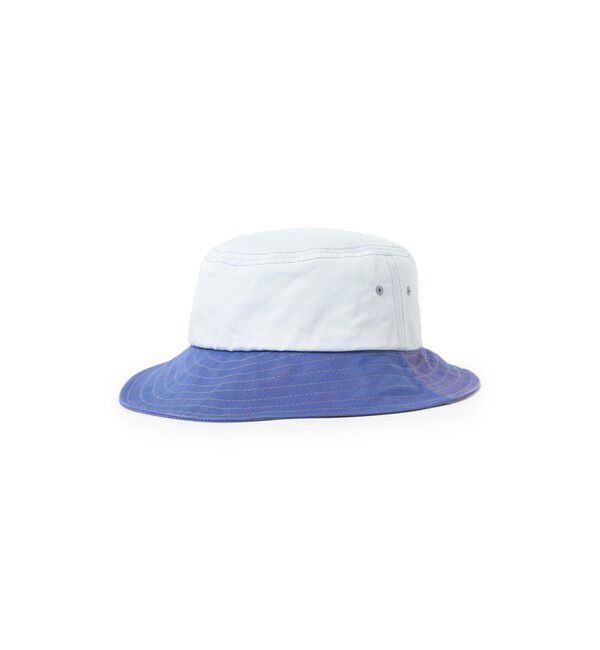 BEAMS PLUS「Long bill Bucket Hat 62 Twill Pigment Gradation Print」|その他|