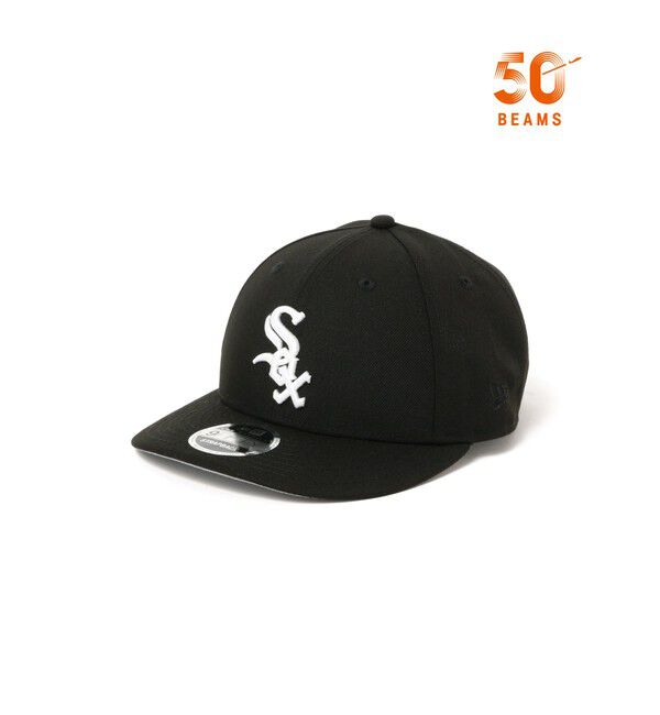 BEAMS「BEAMS｜【別注】NEW ERA / 50th LP 9FIFTY MLB Cap｜50周年記念 スペシャルデザイン｜9Fifty型 MLBロゴ 」|キャップ・キャスケット|WHITE_SOX