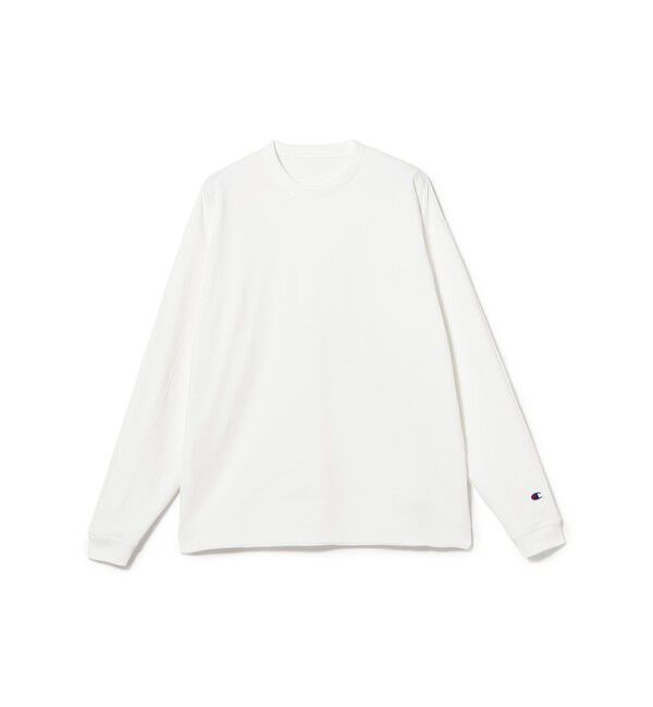 BEAMS「【別注】Champion / リバーシブル ロングスリーブ Tシャツ」|Tシャツ・カットソー|