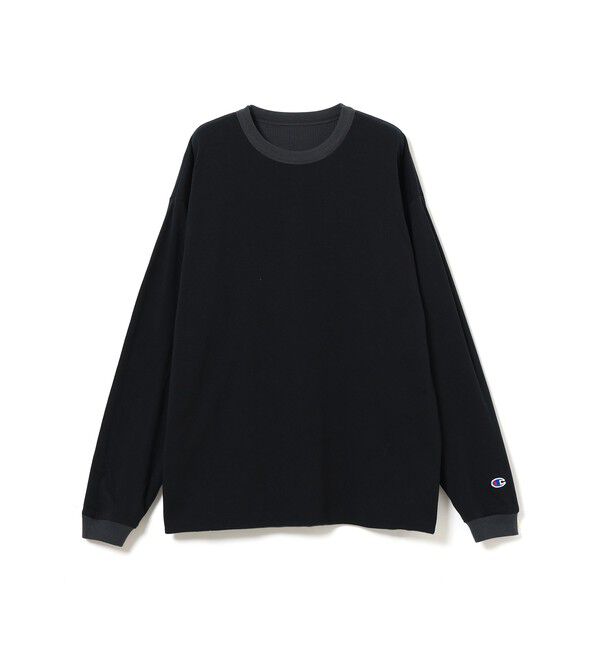 BEAMS「【別注】Champion / リバーシブル ロングスリーブ Tシャツ」|Tシャツ・カットソー|