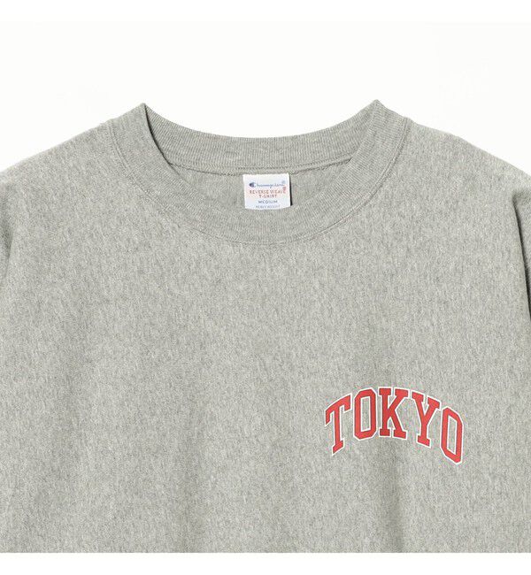 BEAMS「【別注】Champion / リバースウィーブ（R）シティ ロングスリーブTシャツ」|Tシャツ・カットソー|