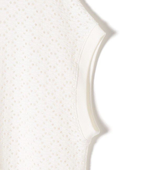 SHIPS for women「【WEB限定】〈手洗い可能〉アイレット クルーネック プルオーバー」|Tシャツ・カットソー|