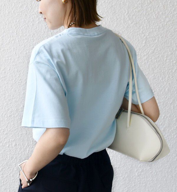 SHIPS for women「【累計販売数9万枚突破!!】【WEB限定】 SHIPS ラウンド プリント ロゴ TEE」|Tシャツ・カットソー|