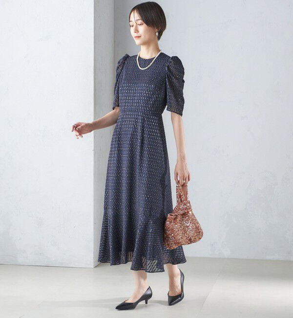 SHIPS for women「troisiemeCHACO:スパンコール バッグ」|ハンドバッグ|