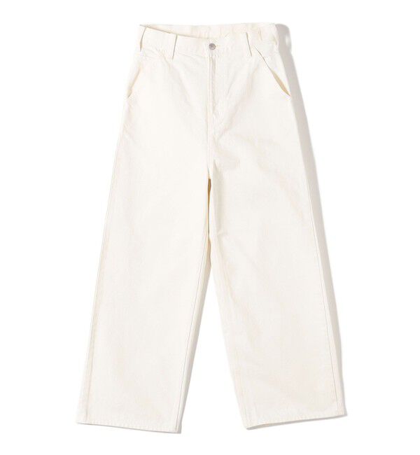 SHIPS for women「SHIPS Primary Navy Label:11oz WHITE SELVAGE DENIM」|デニム|アイボリー