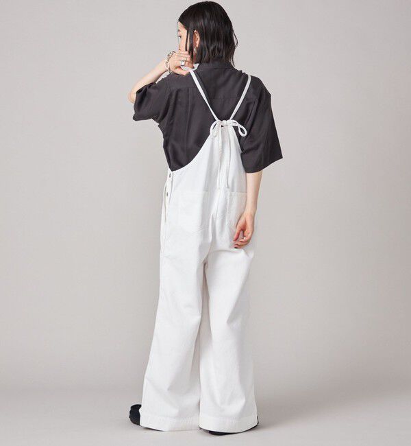 SHIPS for women「SHIPS NINE CASE:〈洗濯機可能〉カツラギ サロペット」|オールインワン|