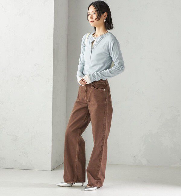 SHIPS for women「upper hights:THE NIECE MIDRISE」|デニム|