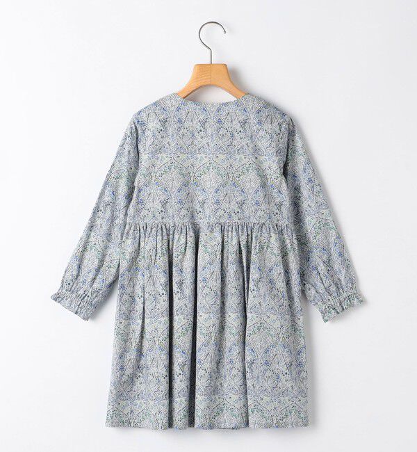 SHIPS KIDS「SHIPS KIDS:140～150cm / リバティ 長袖 ワンピース」|ワンピース|