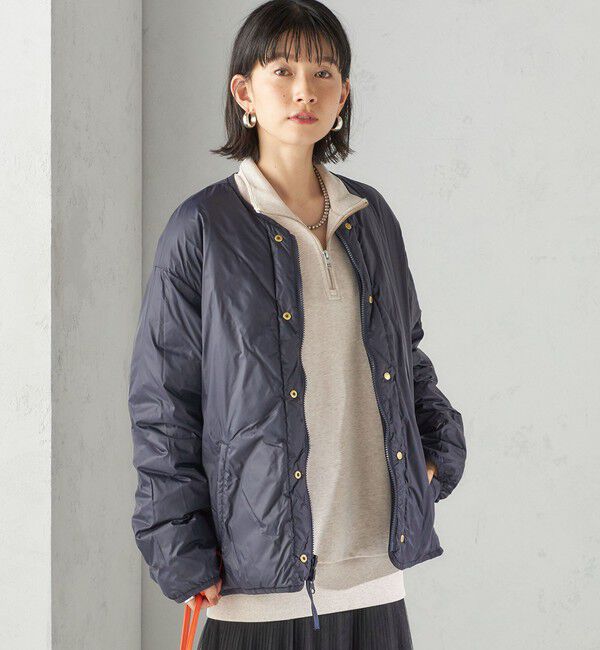 SHIPS for women「【SHIPS別注】TAION:〈手洗い可能〉リブ マルチ WAY ダウン ジャケット」|ダウン|