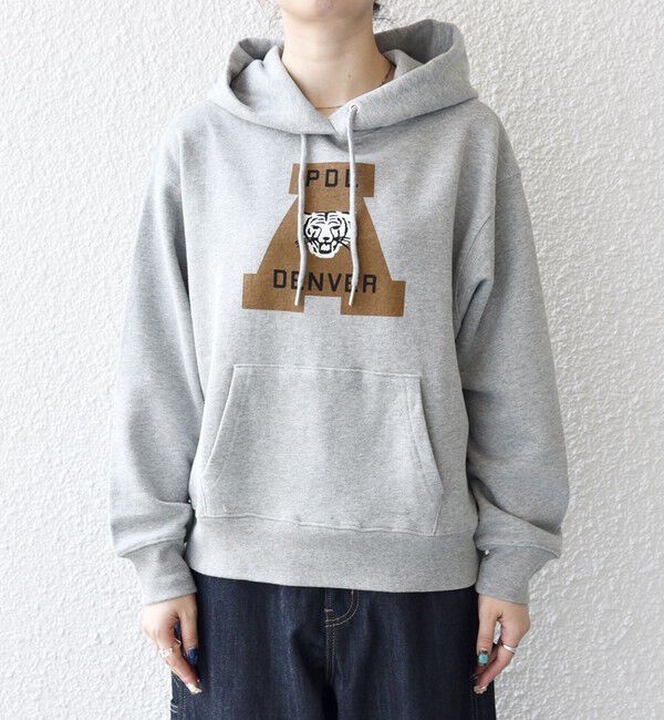 SHIPS any「【SHIPS any別注】THE KNiTS:〈洗濯機可能〉ロゴプリント フーディー パーカー」|パーカー|