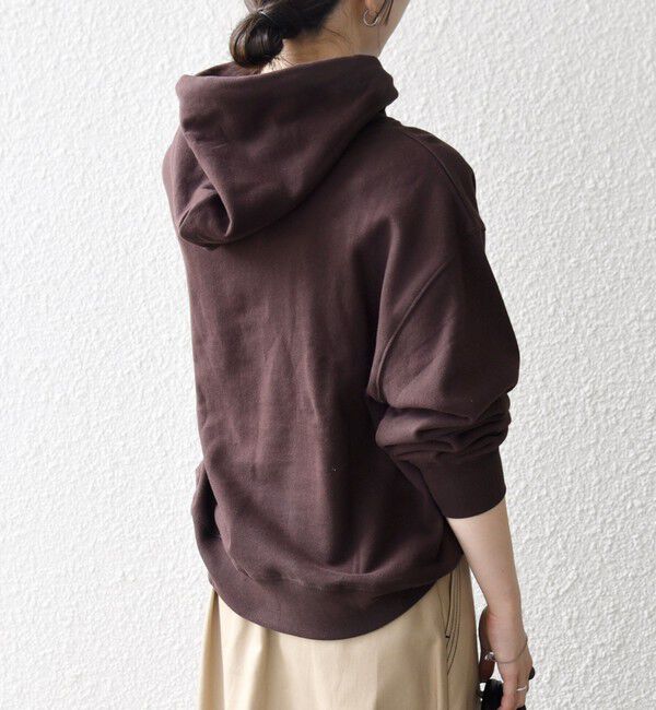 SHIPS any「【SHIPS any別注】THE KNiTS:〈洗濯機可能〉ロゴプリント フーディー パーカー」|パーカー|